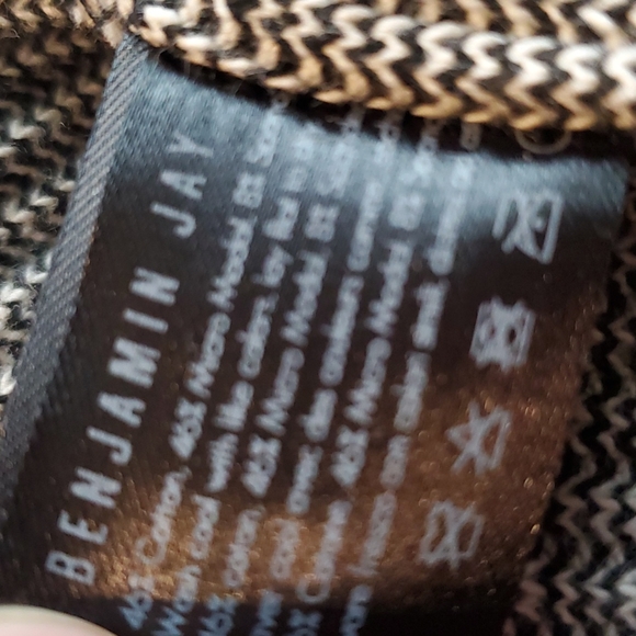 Benjamin Jay open front drape cardigan cotton blend - Picture 7 of 8